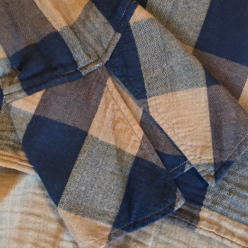 Cloth and stone flannel dressy top - Picture 3 of 3